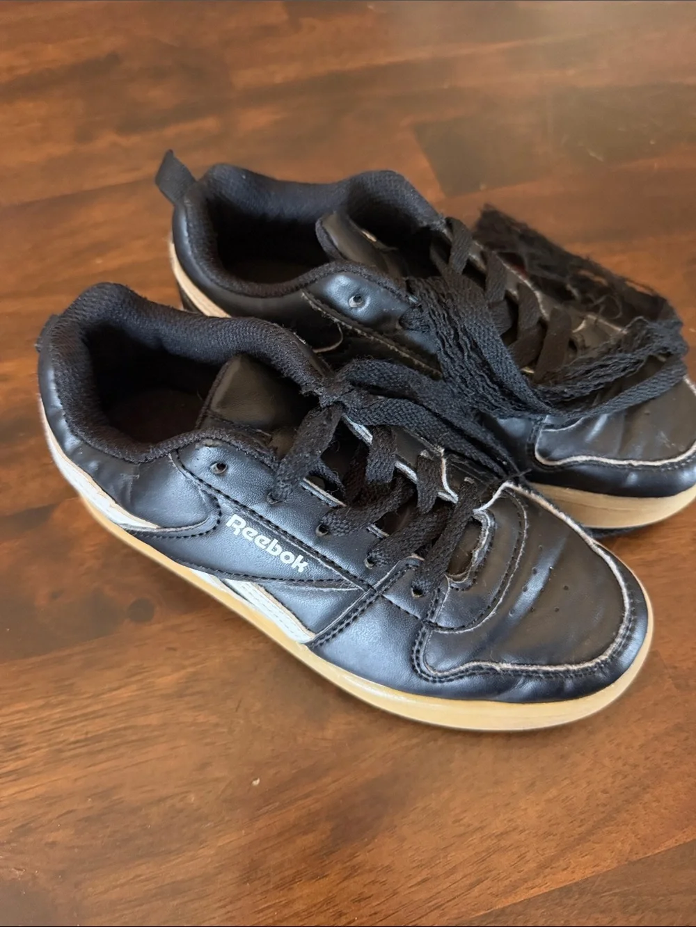 Reebok Kids Black Sneakers